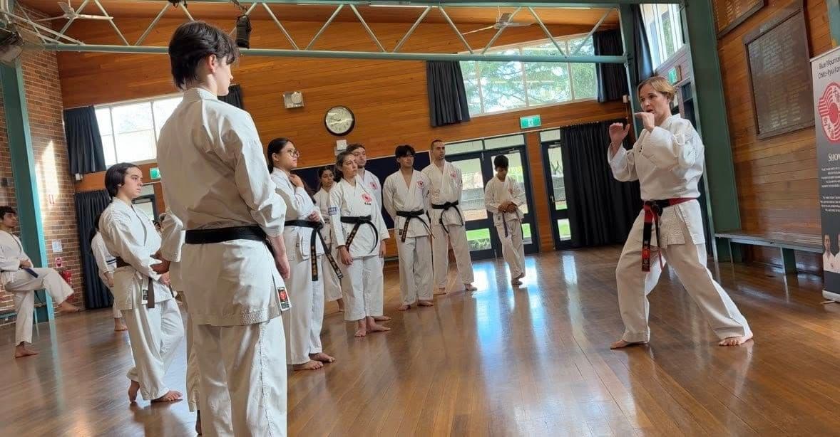 karate class training in dojo building discipline confidence and community